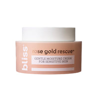 Thumbnail for Bliss Rose Gold Rescue Gentle Moisturizer for Sensitive Skin | Fragrance-Free, Calming Daily Hydration with Rose Water & Colloidal Gold| 1.7 oz