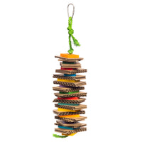 Thumbnail for Prevue Pet Products Shredding Stack - Playfuls Physical & Mental Bird Toy 60247