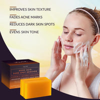 Thumbnail for VALITIC Kojic Acid Dark Spot Remover Soap Bars with Vitamin C, Retinol, Collagen, Turmeric - Original Japanese Complex Infused with Hyaluronic Acid, Vitamin E, Shea Butter, Castile Olive Oil (2 Pack)