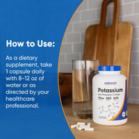 Thumbnail for Nutricost Potassium Citrate 99mg, 500 Capsules
