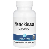 Thumbnail for California Gold Nutrition Nattokinase, Proteolytic Enzyme, 2,000 FU, 180 Veggie Capsules