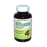 Thumbnail for American Health: Chewable Papaya Enzyme with Chlorophyll, 250 tabs