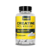 Thumbnail for CON-CRET Creatine HCl Capsules | Muscle, Cognitive, Cellular Energy Support | No Bloating or Cramps | USA Made & NSF Certified | Creatine Pills (90 ct)