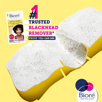 Thumbnail for Bioré Witch Hazel Ultra Cleansing Pore Strips, Nose Strips, Clears Pores up to 2x More than Original Pore Strips, 6 Ct, features C-Bond Technology, Oil-Free, Non-Comedogenic Use (Packaging May Vary)