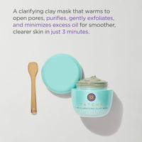 Thumbnail for TATCHA The Clarifying Clay Mask | Exfoliating Pore Treatment Creates a Warming Sensation To Open & Purify Pores, 50 ml | 1.7 oz