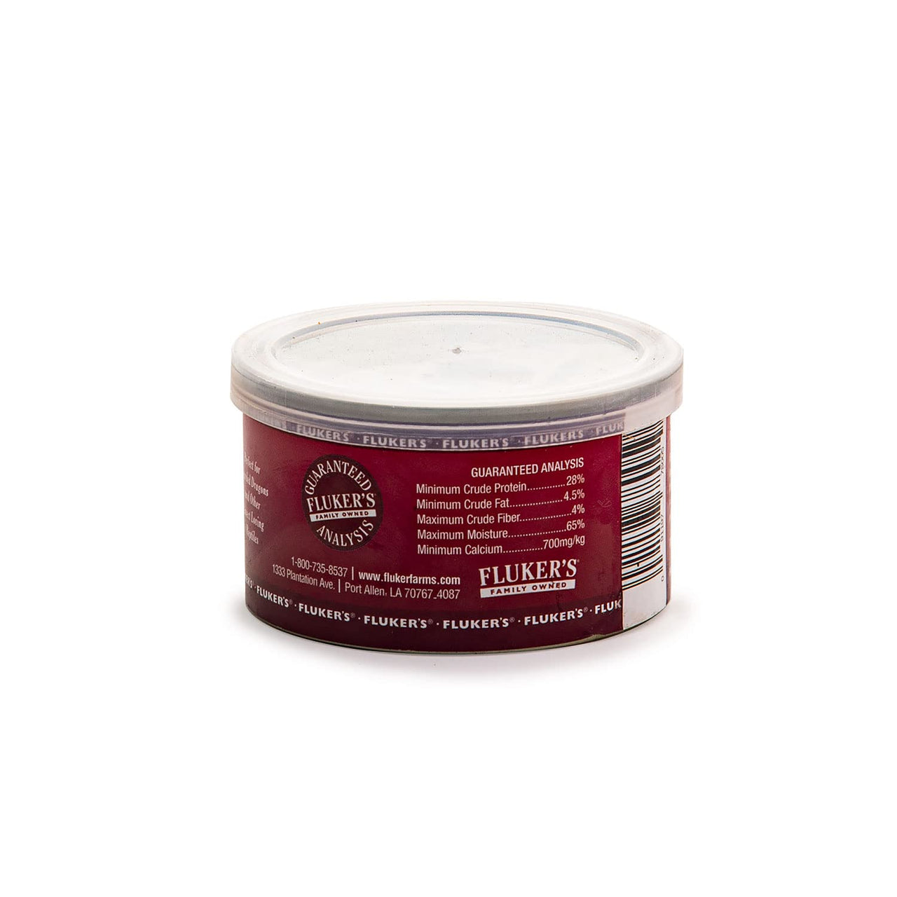 Fluker's Gourmet Canned Food for Reptiles, Fish, Birds and Small Animals, Dubia Roaches, 1.2 oz