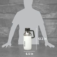 Thumbnail for Stanley GO Growler 64 oz | Keeps Beer Cold or Coffee Hot | Leakproof Steel Lined Lid and Easy to Carry Handle | Insulated Stainless Steel Beverage Container | BPA-Free | Polar