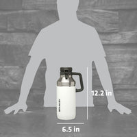 Thumbnail for Stanley GO Growler 64 oz | Keeps Beer Cold or Coffee Hot | Leakproof Steel Lined Lid and Easy to Carry Handle | Insulated Stainless Steel Beverage Container | BPA-Free | Polar
