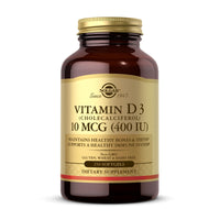 Thumbnail for Solgar Vitamin D3 (Cholecalciferol) 10 mcg (400 IU) - 250 Softgels - Helps Maintain Healthy Bones & Teeth - Immune System Support - Non-GMO, Gluten Free, Dairy Free - 250 Servings