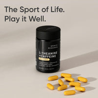 Thumbnail for Sports Research L-Theanine Supplement with Caffeine & Coconut MCT Oil - Focused Energy, Alertness & Relaxation Without Drowsiness - 200mg L Theanine, 100mg Organic Caffeine - 60 Liquid Softgels