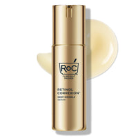 Thumbnail for RoC Retinol Correxion Deep Wrinkle Retinol Face Serum with Ascorbic Acid, Anti-Aging Treatment for Fine Lines, Dark Spots, Post Acne Scars, 1 Oz (Packaging May Vary)