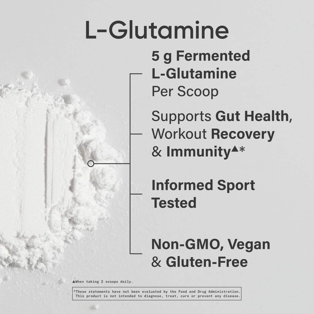 Sports Research L-Glutamine (1.1 lbs), Sugar-Free Naturally Flavored Hydrate Electrolytes 16x Variety Packets and Creatine Monohydrate (1.1 lbs)