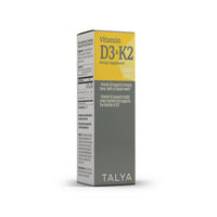 Thumbnail for TALYA Vitamin D3 & K2 | Liquid Vitamin D3 with K2 Drops | 1000 IU | Immune Support - Helps Support Strong Bones & Healthy Heart | Non-GMO | Vegan | 60 Servings, 0.34 fl.oz