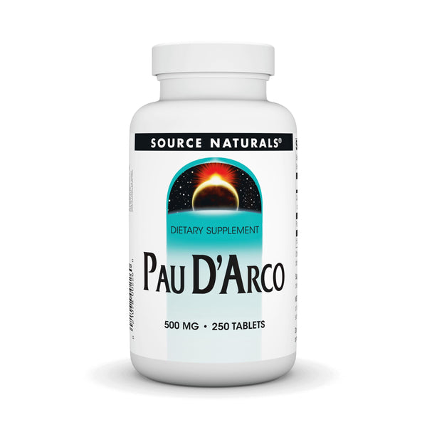Source Naturals PAU D'Arco Dietary Supplement - 250 Tablets