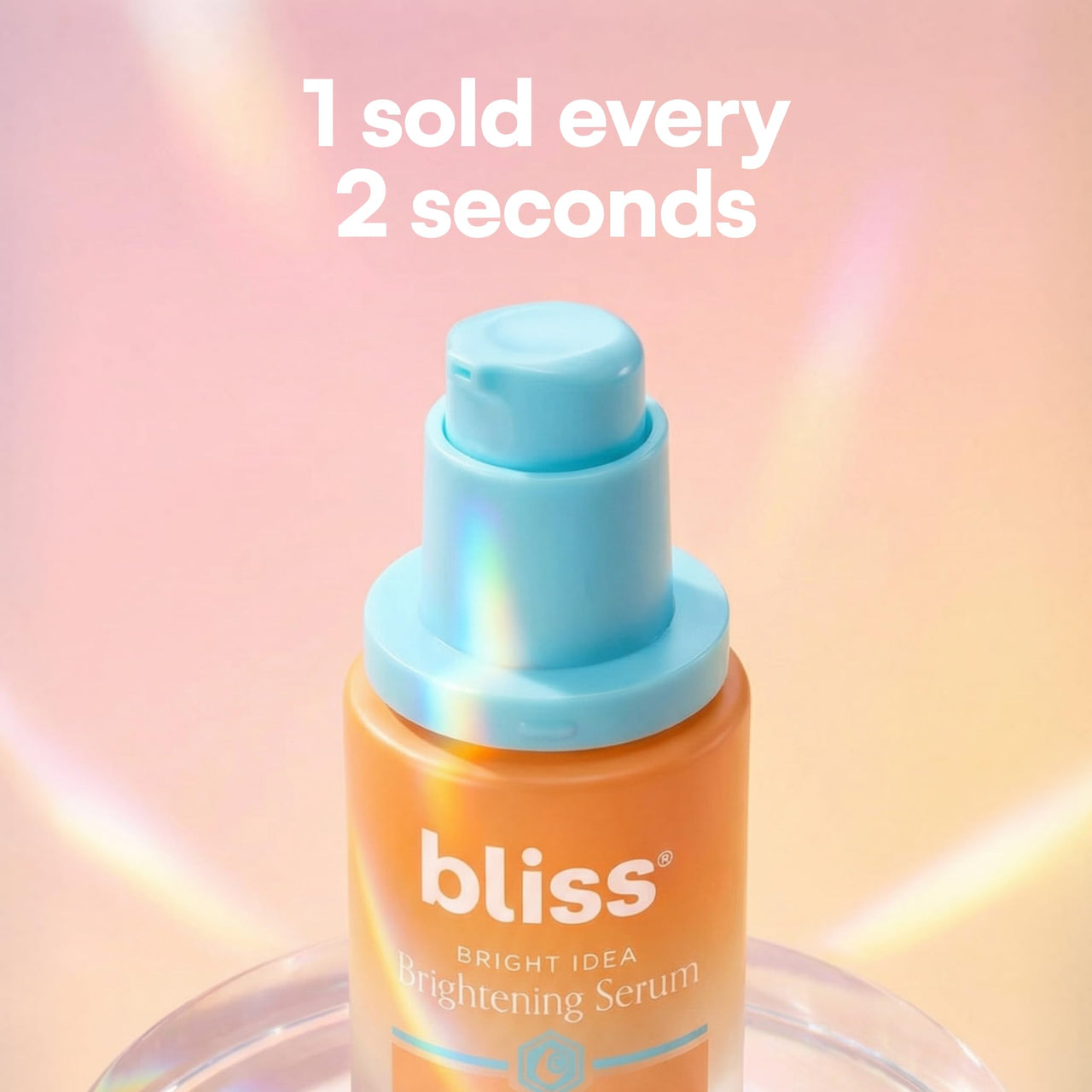Bliss Vitamin C + Tri-Peptide Bright Idea Serum – 15% Brightening + Barrier Boost Complex for Radiant, Firm Skin – Anti-Aging Face Serum Boosts Collagen & Elasticity - 1 fl oz