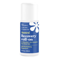 Thumbnail for ASUTRA Recovery Roll-On Gel, 1.7 oz - Cooling and Warming Sensation, Temporary Relief from Muscle Discomfort and Soreness, Mess-Free Applicator, Menthol, Camphor, and Premium-Quality Magnesium