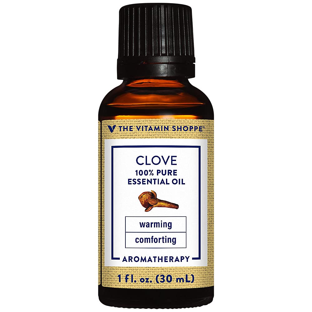 Clove - 100% Pure Essential Oil - Warming & Comforting Aromatherapy (1 fl. oz.)