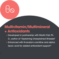 Thumbnail for Allergy Research Group MVM-A - Multivitamin Multimineral w/Antioxidants, Multivitamin for Women & Men 50+ w/Vitamin A, C, D, Zinc, Biotin & More - 180 Vegetarian Capsules