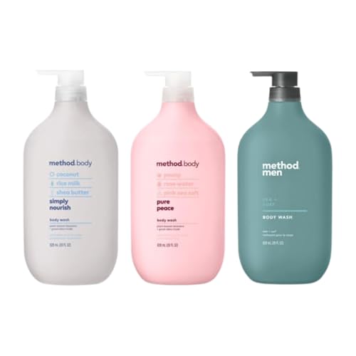 Image 1 of Default Title for the product Method Body Wash Trio 18 Fluid Ounce Variety Pack