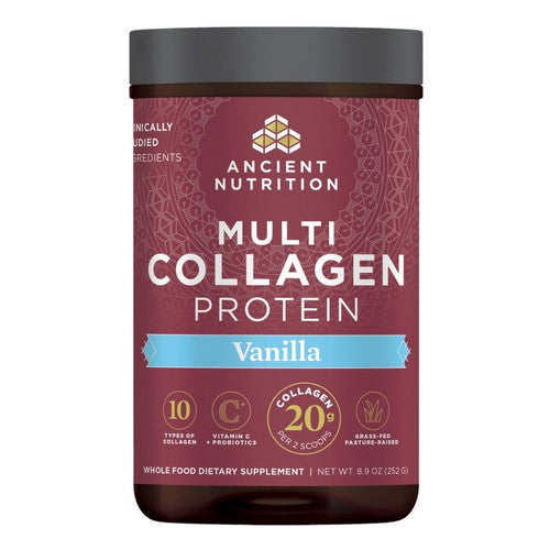 Ancient Nutrition Ancient Nutrition Multi Collagen Protein Vanilla 8.9 Oz