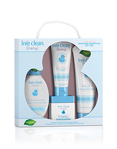 Image 1 of Default Title for the product Live Clean Baby Gentle Moisture Skincare Essentials Gift Set, 4-Piece