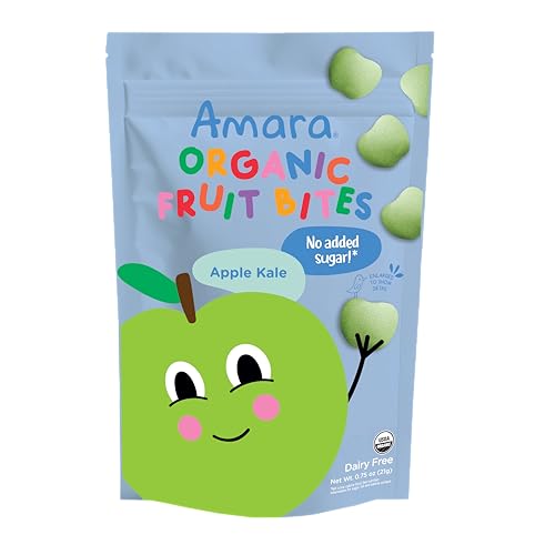 Image 1 of Default Title for the product Amara Organic Apple Kale Fruit Bites, 0.7 Ounce