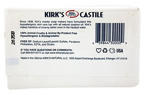 Image 4 of Kirk's Castile Original Travel Size Soap, 1.13 Oz