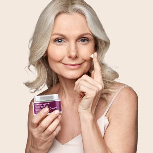 Image 6 of Urban Veda Skin Firming and Tightening Lotion | Rose Reviving Day Cream | Eye Cream for Puffiness and Bags Under Eyes | Face Moisturizer with Rosehip Oil | Vitamin E Cream for Aging Skin | 1.70 Fl oz