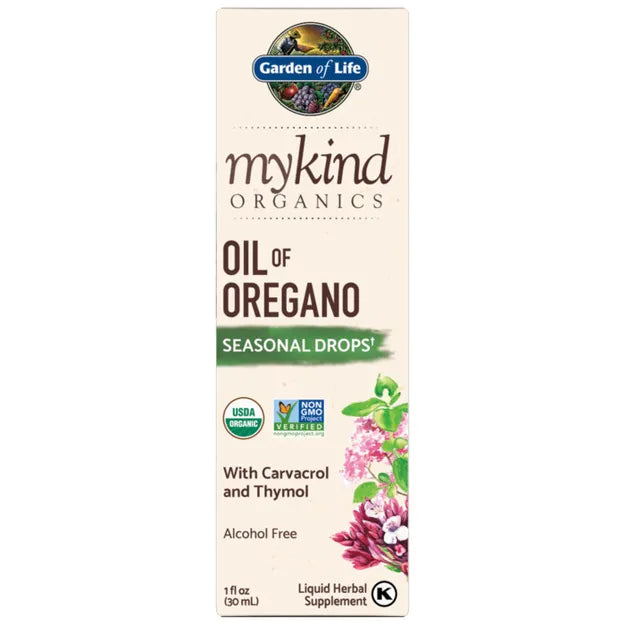 Garden of Life Oil of Oregano Seasonal Drops, 1 fl oz (30 ml)