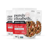 Thumbnail for Image 1 of Default Title for the product Purely Elizabeth Apple Walnut Keto Granola (3 Ct, 8oz Bags)