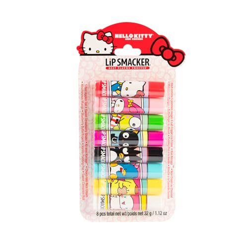 Image 1 of Default Title for the product Lip Smacker Sanrio Hello Kitty and Friends 8-Piece Flavored Lip Balm