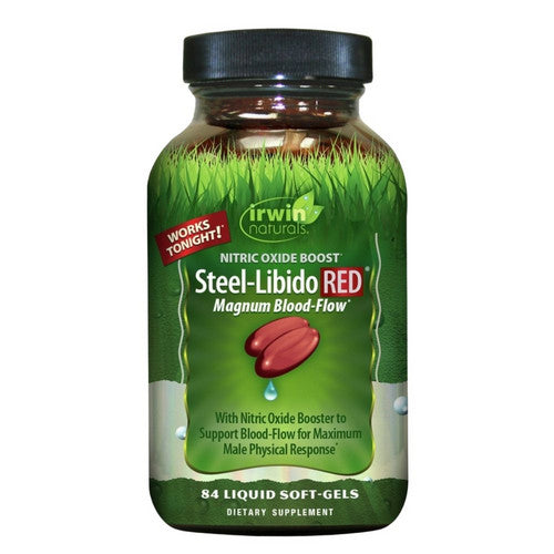 Irwin Naturals Steel-Libido RED 84 Softgels