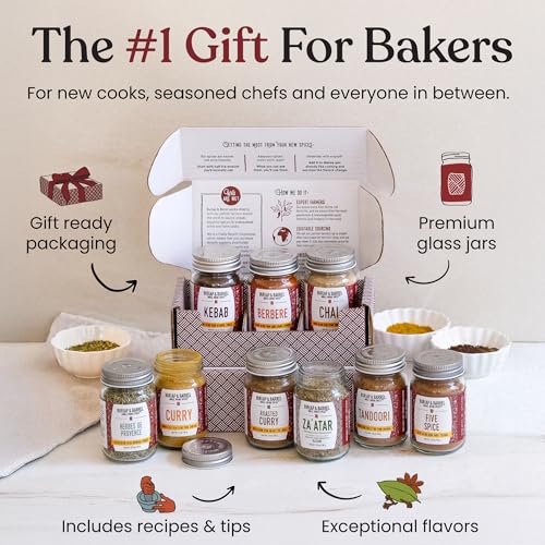 Image 2 of Burlap & Barrel 3pk Sweet Spice Set - 3 Full Size Jars including Royal Cinnamon, Cloud Forest Cardamom, & Buffalo Ginger