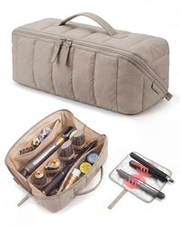 Thumbnail for Image 5 of Brown for the product BAGSMART Hair Tool Travel Organizer