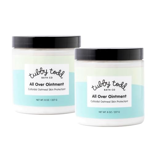Image 4 of Fragrance Free / 8 Fl Oz (Pack of 2) for the product TUBBY TODD All Over Ointment Baby Eczema Cream for Sensitive Skin