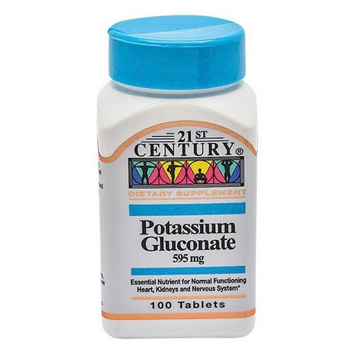 21st Century Potassium Gluconate 100 Tabs