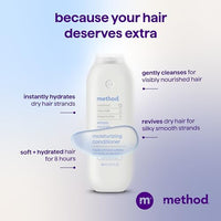 Thumbnail for Image 5 of Method Moisturizing Conditioner, Simply Nourish, 13.5 Fl Oz (Pack of 12)