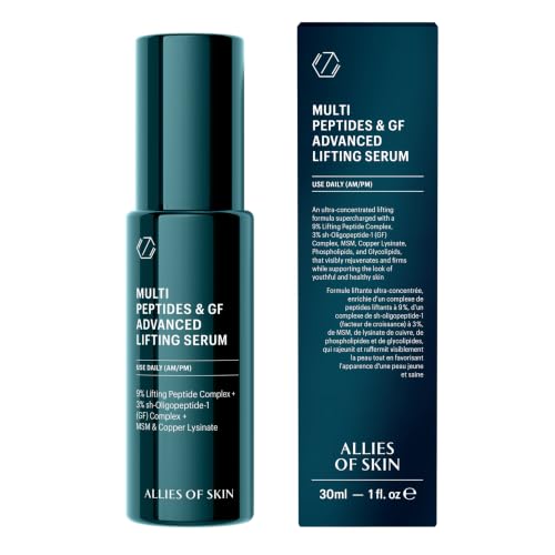 Image 1 of 1 Fl Oz (Pack of 1) for the product Allies of Skin Multi Peptides & Growth Factor Collagen Boosting Face Serum