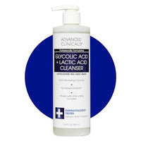 Thumbnail for Image 1 of Default Title for the product Advanced Clinicals Glycolic Acid Exfoliating Face Wash For Women & Men 11.75 Fl Oz