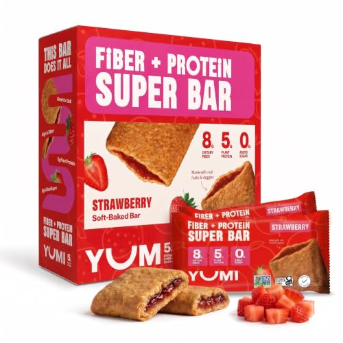 Image 2 of Strawberry Protein / 30ct for the product YUMI Organic Breakfast Superbar