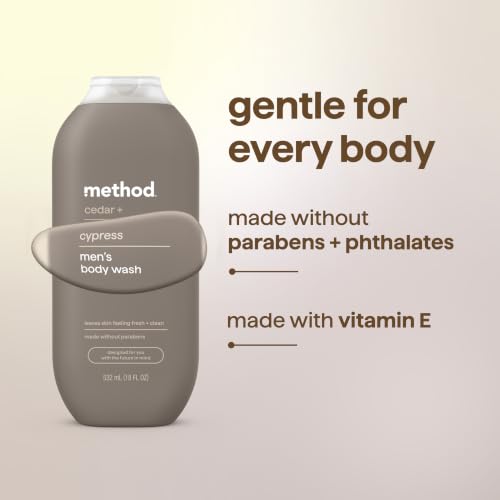 Image 7 of Method Men’s Body Wash, Cedar + Cypress, 18 fl oz