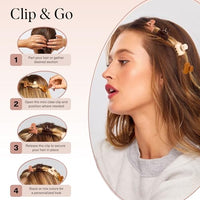 Thumbnail for Image 7 of Kitsch Small Hair Clips for Women and Girls - Sedona, 8pc Set