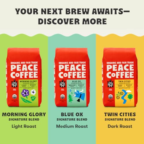 Image 6 of Peace Coffee Black Squirrel Espresso Blend Ground Coffee, 12 oz, 3-Pack