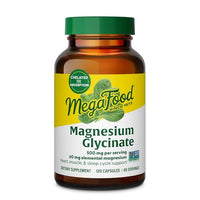 Thumbnail for Image 1 of Default Title for the product MegaFood Magnesium Glycinate 500mg, Normal Sleep & Stress, 120 Capsules