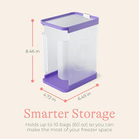 Thumbnail for Image 6 of Lansinoh Breastmilk Storage Container with Quick-Freeze Tray