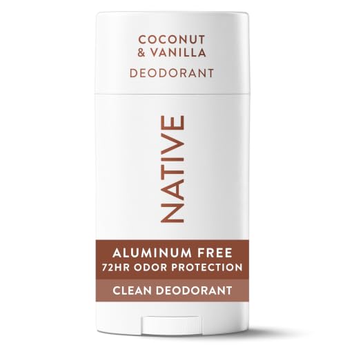 Image 1 of Default Title for the product Native Deodorant Contains Naturally Derived Ingredients, 72 Hour Odor Control, Deodorant for Women and Men, Aluminum Free, Coconut & Vanilla 2.65oz