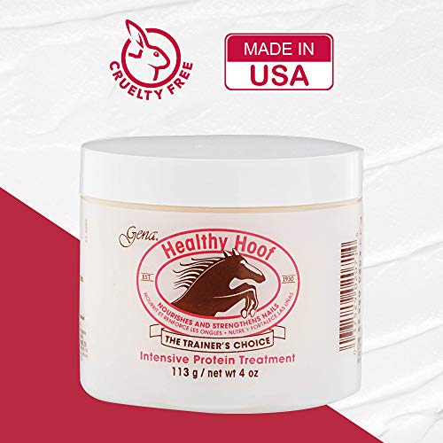 Image 6 of Gena Healthy Hoof Intensive Treatment Cuticle & Nail Strengthener Cream 4oz