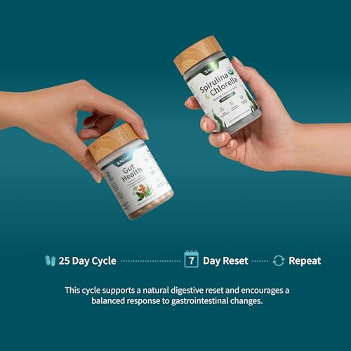 Image 6 of Snap Supplements Gut Health Supplement & Organic Spirulina Chlorella Bundle