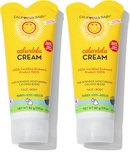 Image 3 of 2.9 Ounce (Pack of 2) for the product California Baby Calendula Cream