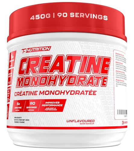 Image 1 of Unflavored / 10.58 Ounce (Pack of 1) for the product TC Nutrition Creatine Monohydrate Powder 450G